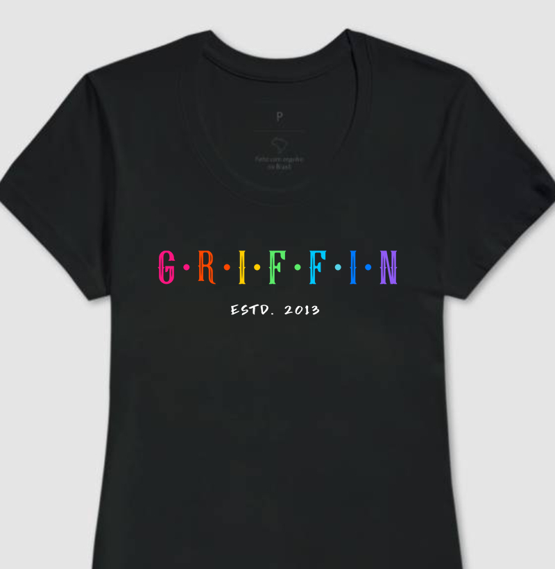 CAMISETA FEMININA COLORS