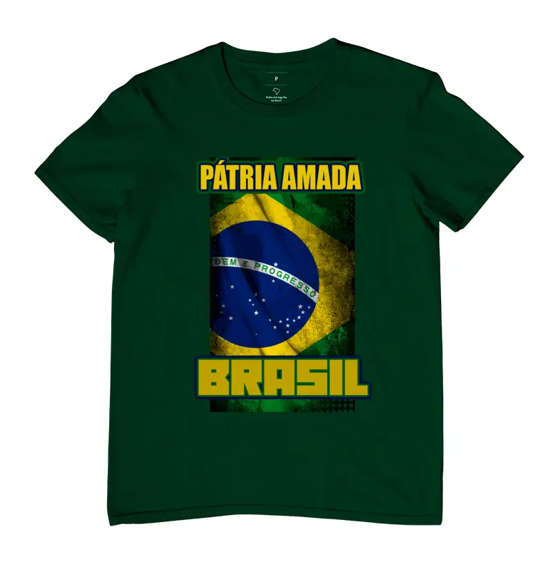 CAMISETA PATRIA AMADA BRASIL