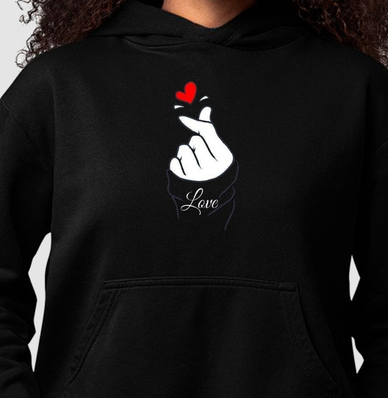 Hoodie moletom Amor