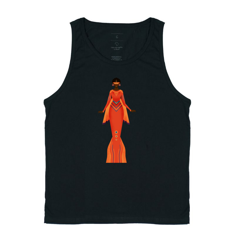 Camiseta Original Afrofuturista Sereia
