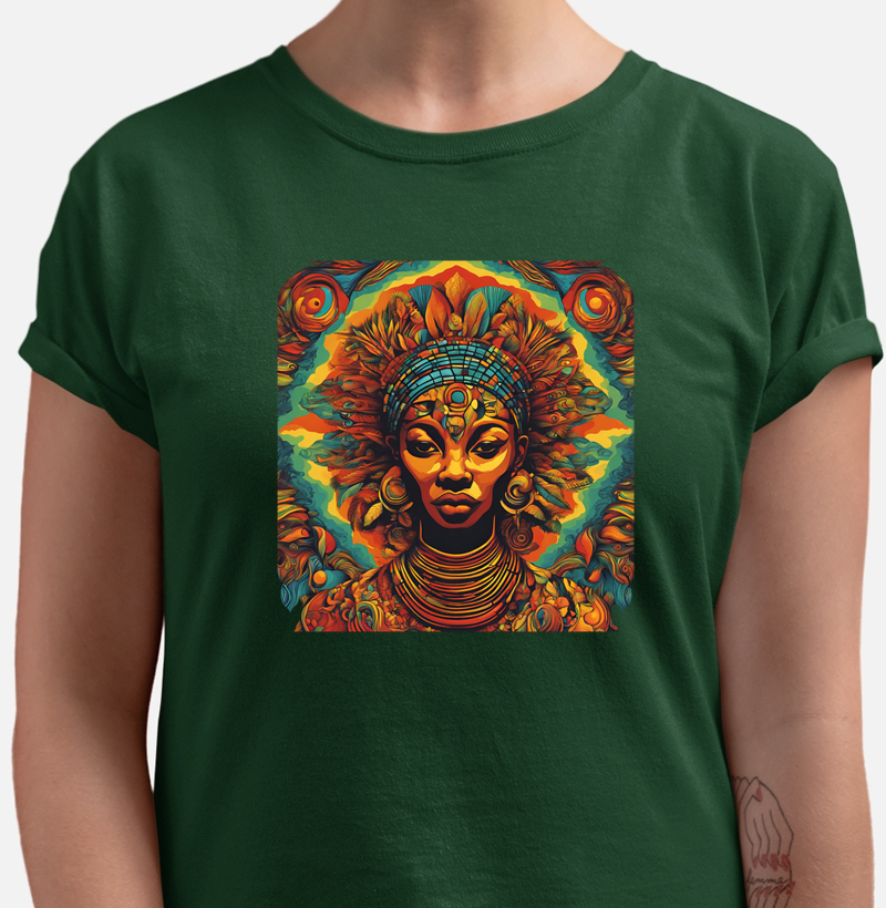 camiseta raizes africana
