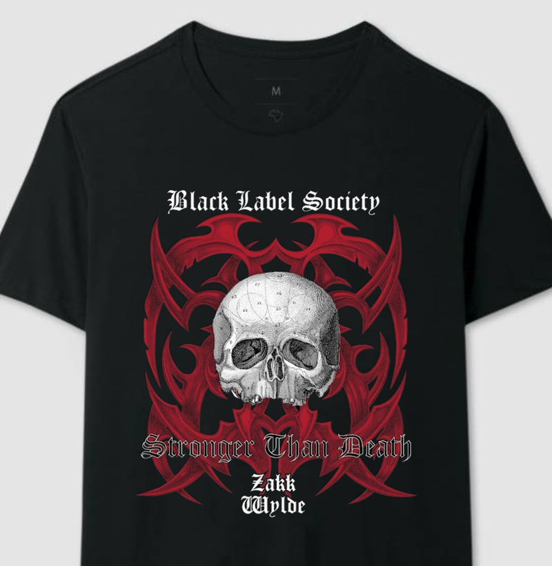 Camiseta Black Label Society - Stronger Than Death