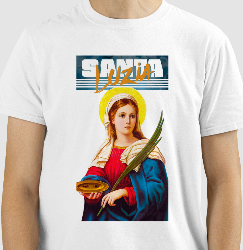 Camiseta Santa Luzia - Modelo Especial 