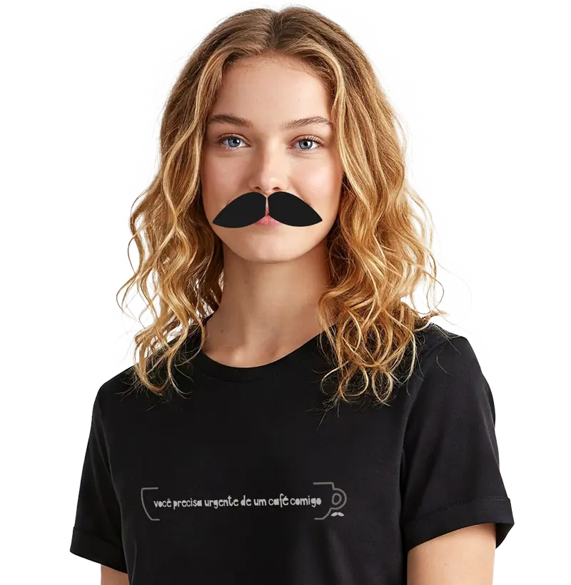 Você precisa urgente de um café comigo 