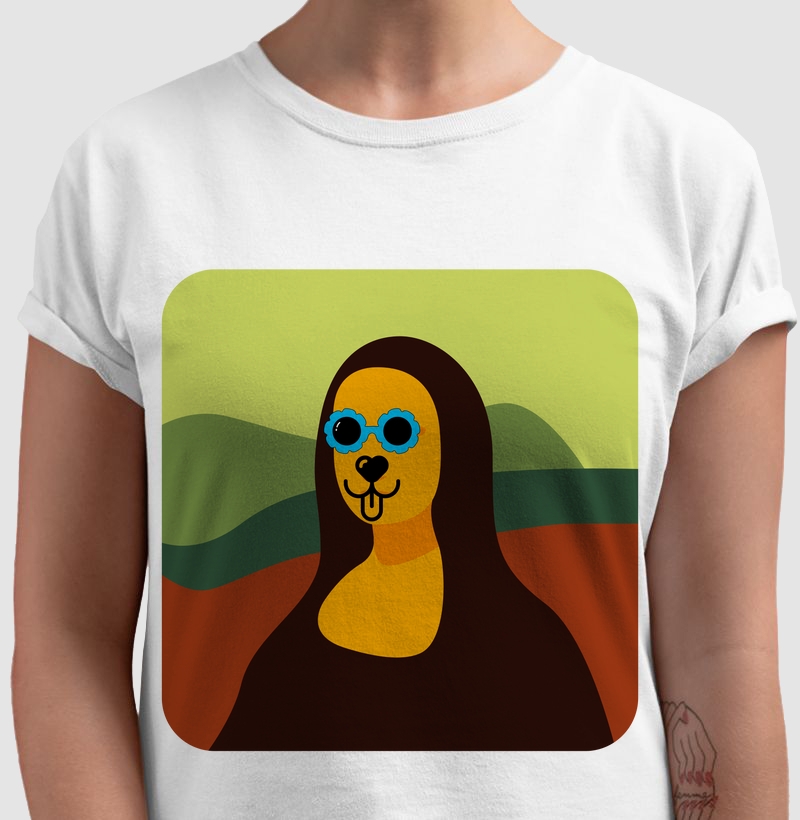 Camiseta - Mona Cartoon 