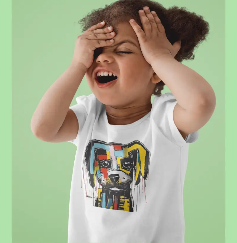 134 - Camiseta Infantil algodão - BDog