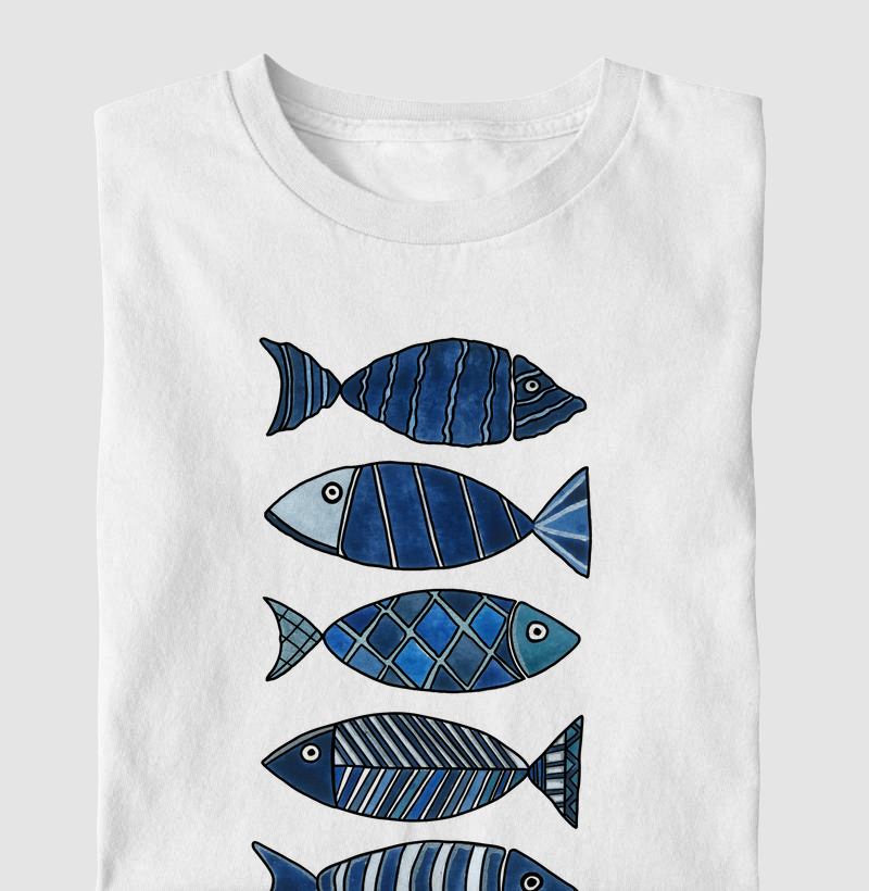 Cardume Azul - Aquarela