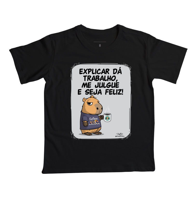 Camiseta Capivara me julgue