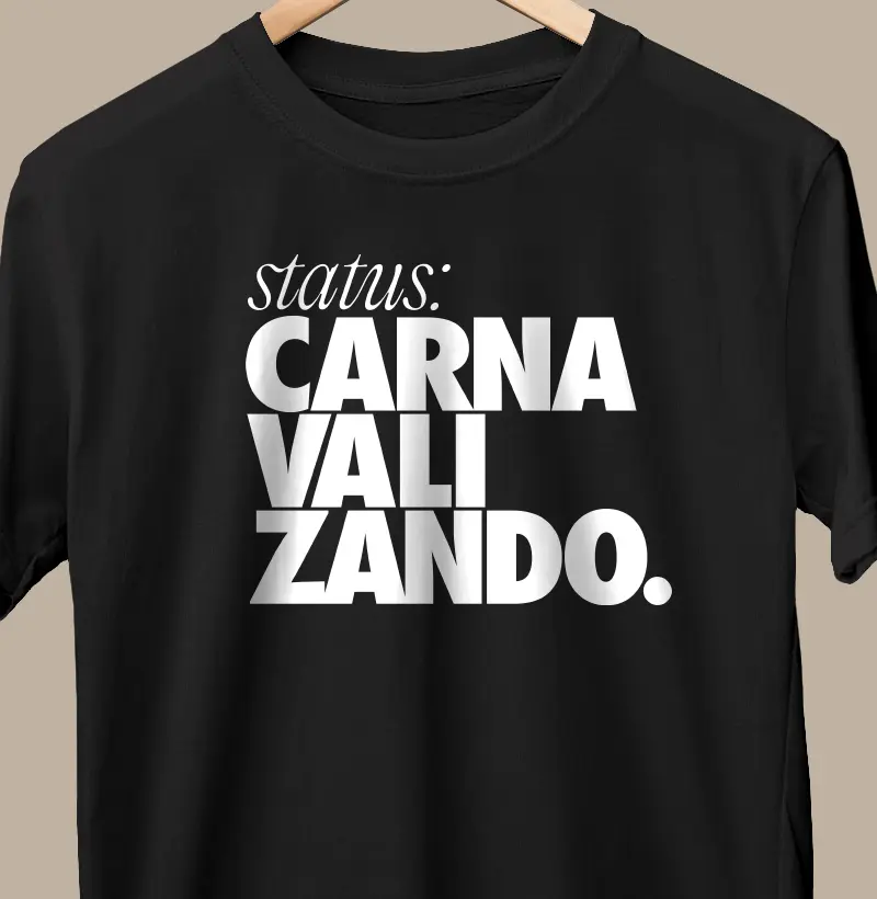 Camiseta Carnavalizando