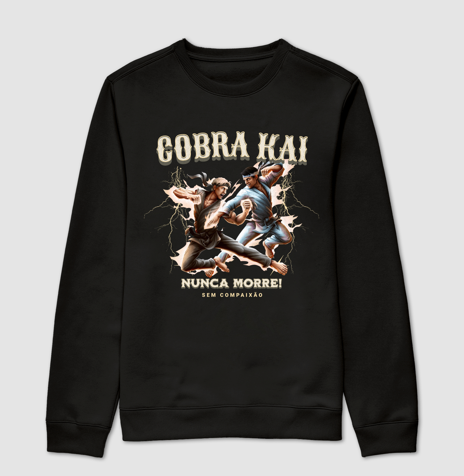 T-Shirt - Cobra Kai Nunca Morre