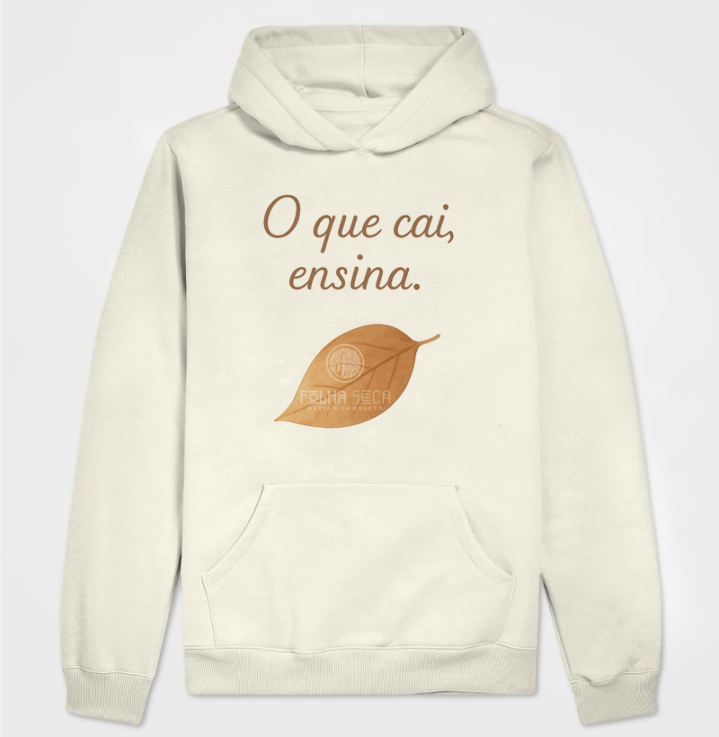 Estampa O Que Cai Ensina