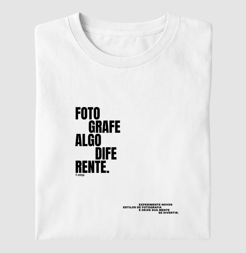 Fotografe algo diferente