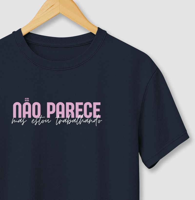 Não parece, mas estou trabalhando