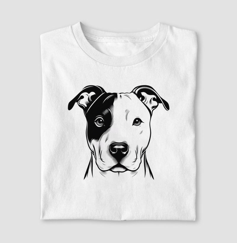 American Pitbull Terrier minimalista