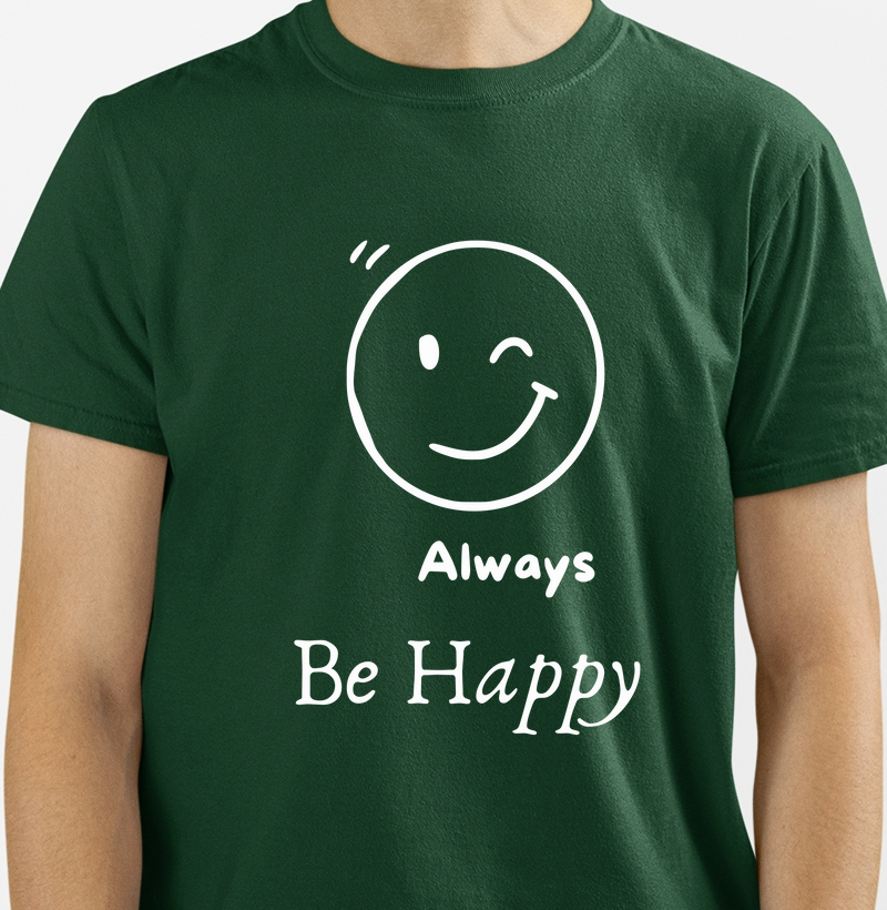 Camisa Always Be Happy