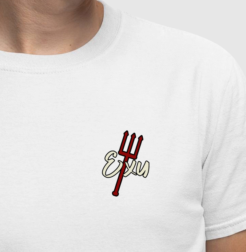 Camiseta Exu - Coleção Pais e Mães de Cabeça