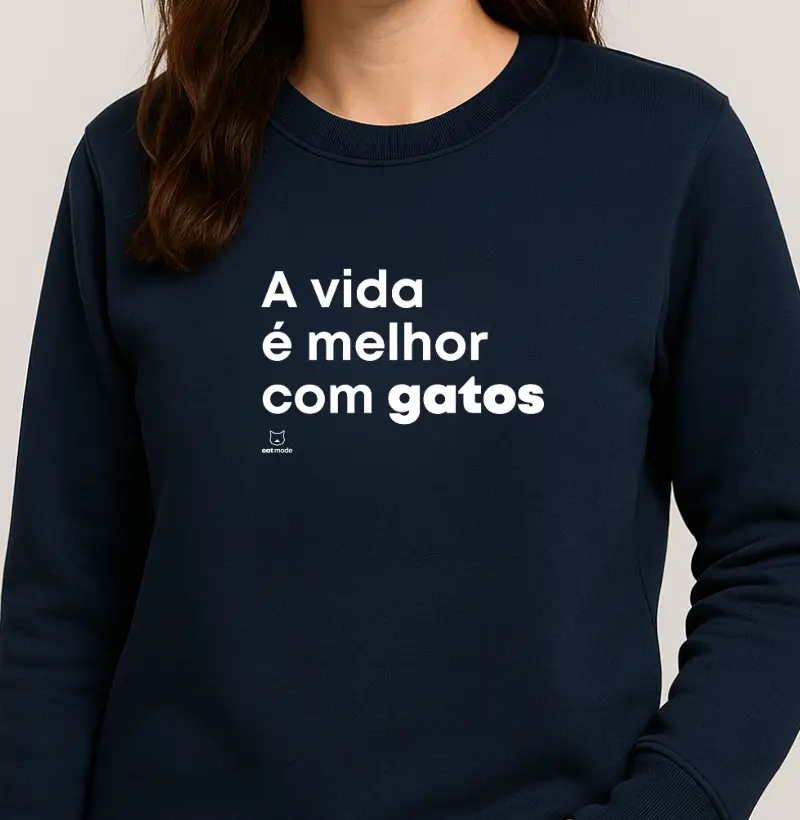 A vida é melhor com gatos