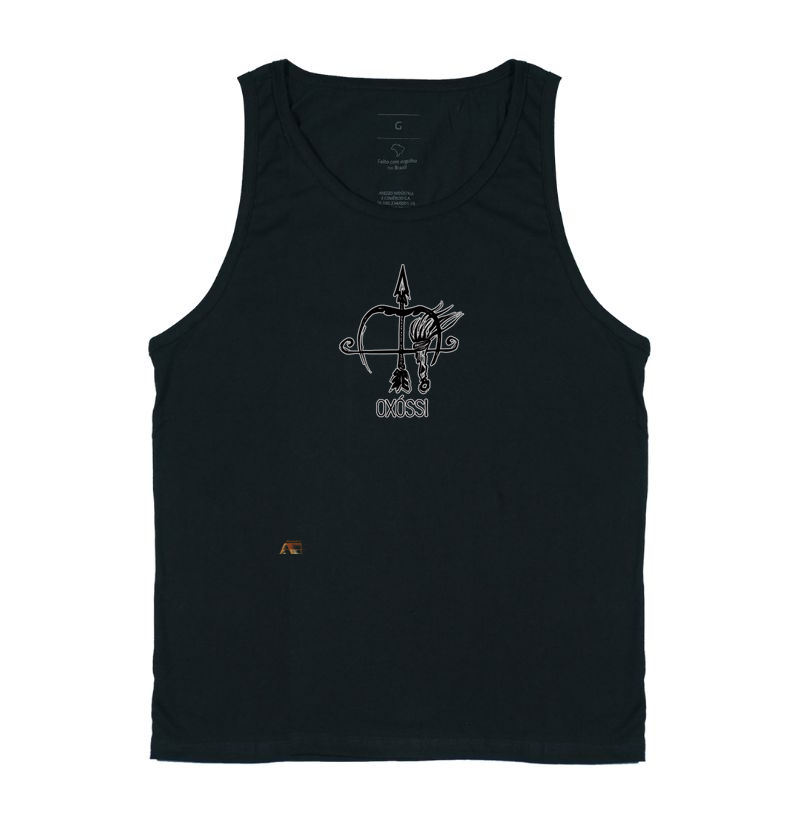 Camiseta Flecha Certa Proteção de Oxóssi 100% Algodão