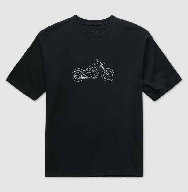 MOTO CUSTOM RISCADA