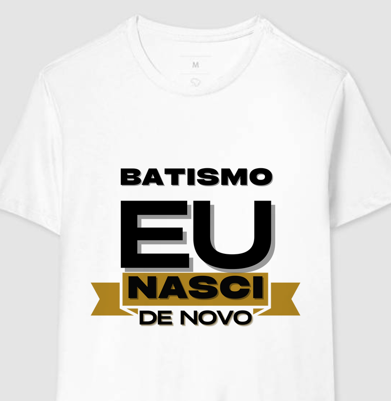 Batismo Eu nasci de novo