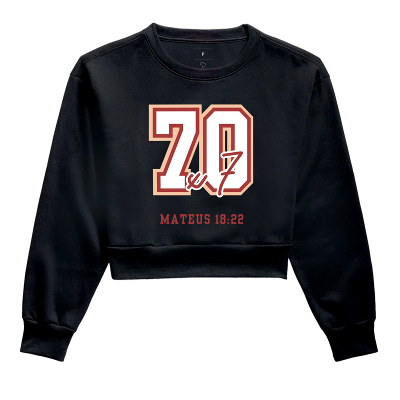 Crooped Moletom 70x7