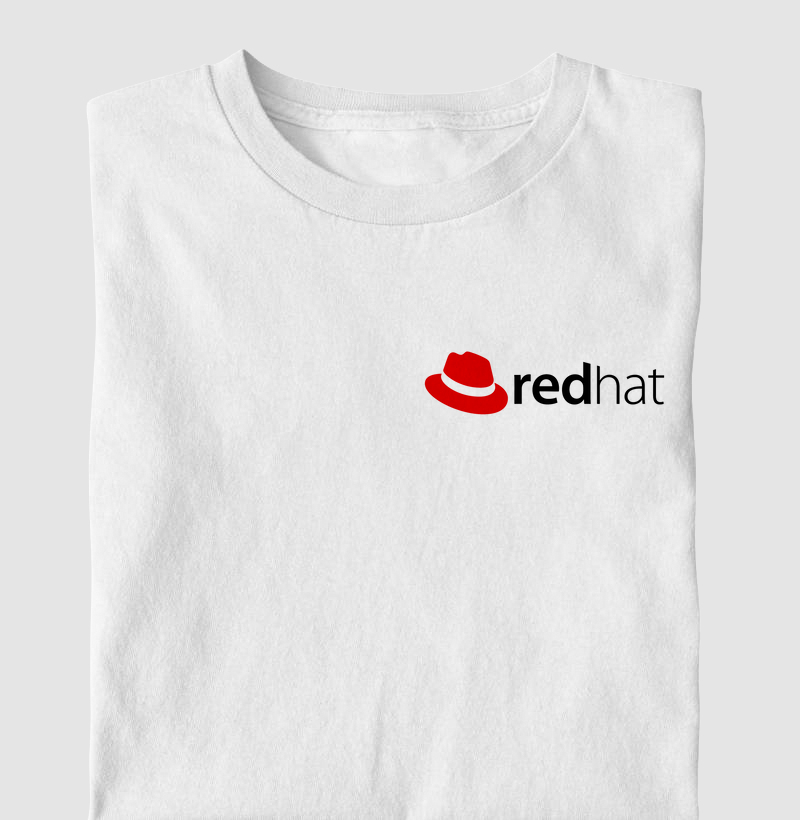 Camiseta Linux Red Hat