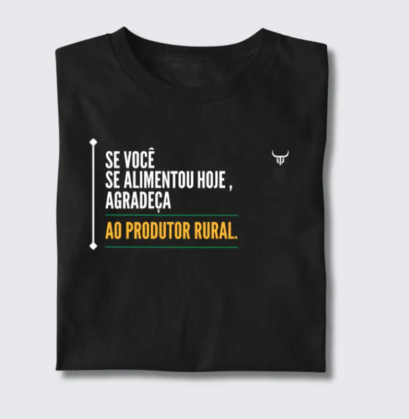 Agradeça ao produtor rural 