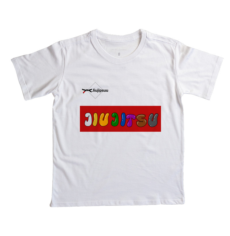 Camisa Letras Branca 