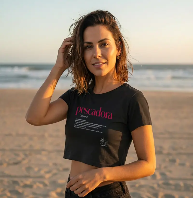 CROPPED PESCAR BY GABI BRASIL