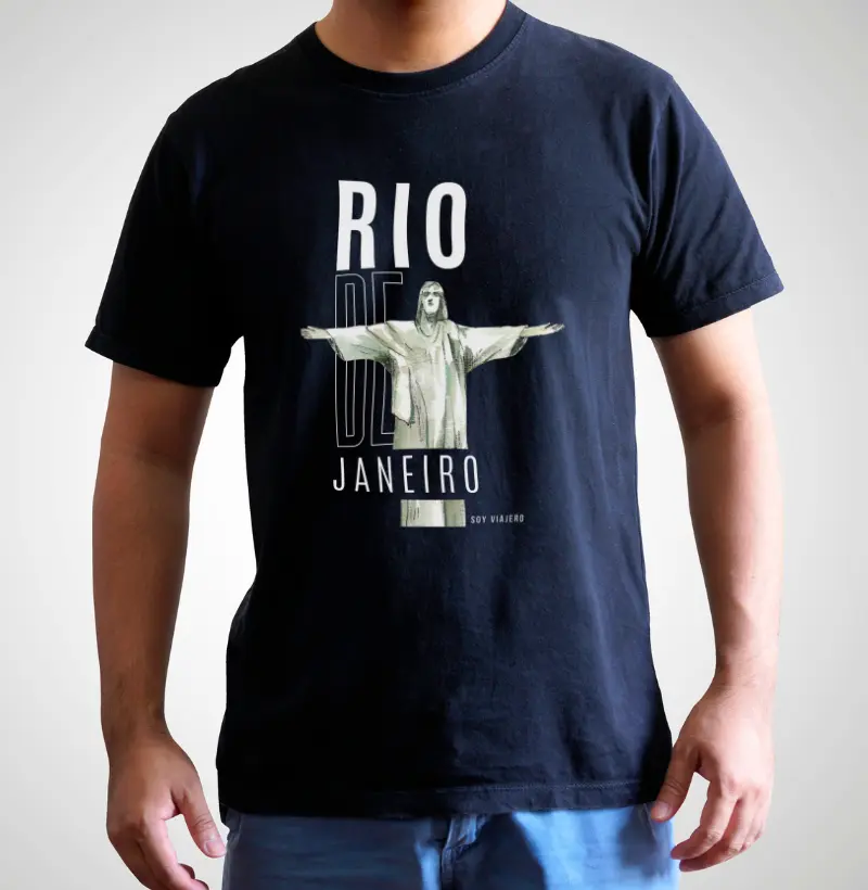 Camiseta Viajante Rio de Janeiro