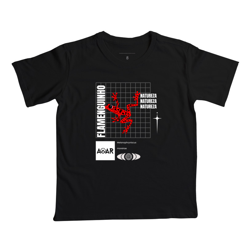 Camiseta  Sapo Flamenguinho Infantil