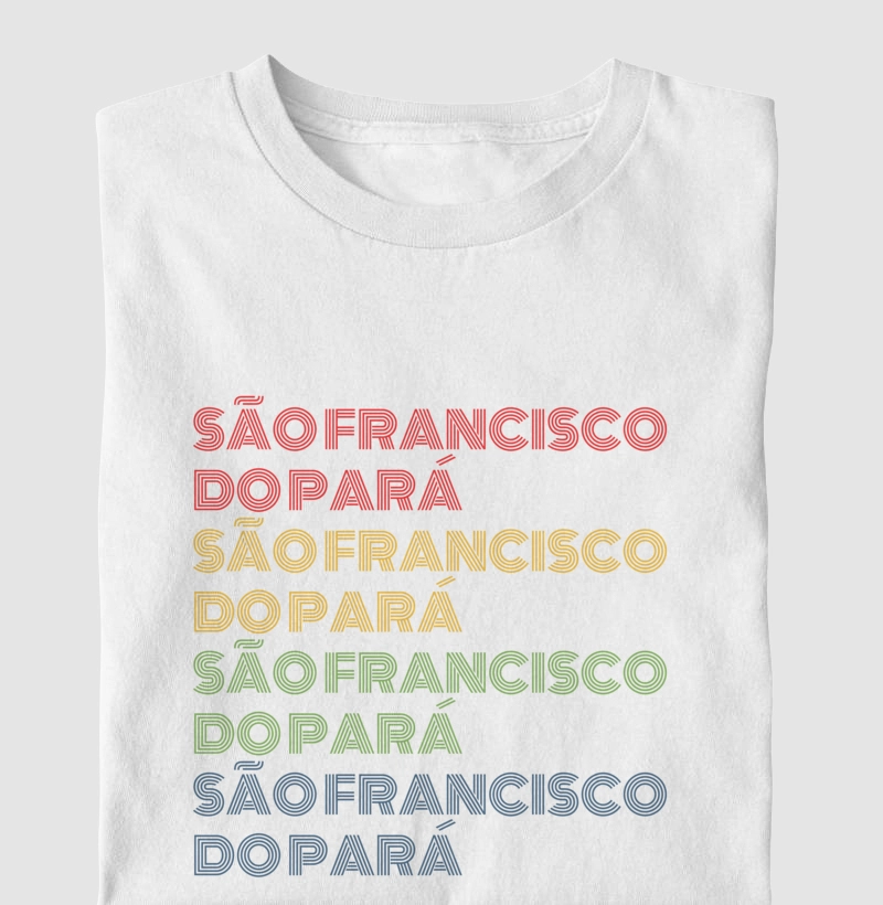 São Francisco do Pará Letreiro Retrô