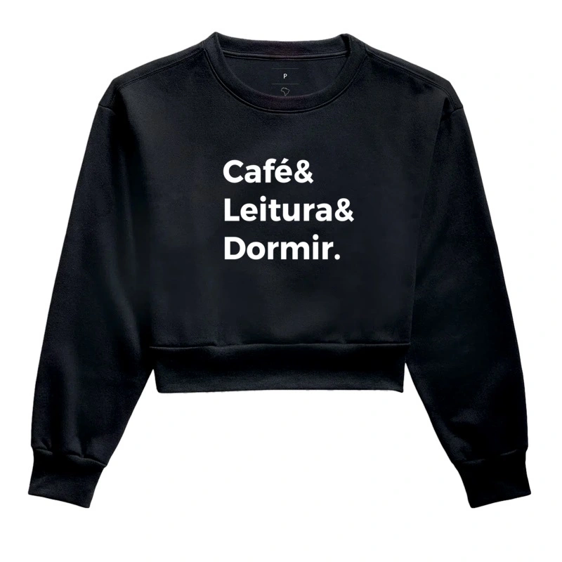 Café, leitura e dormir