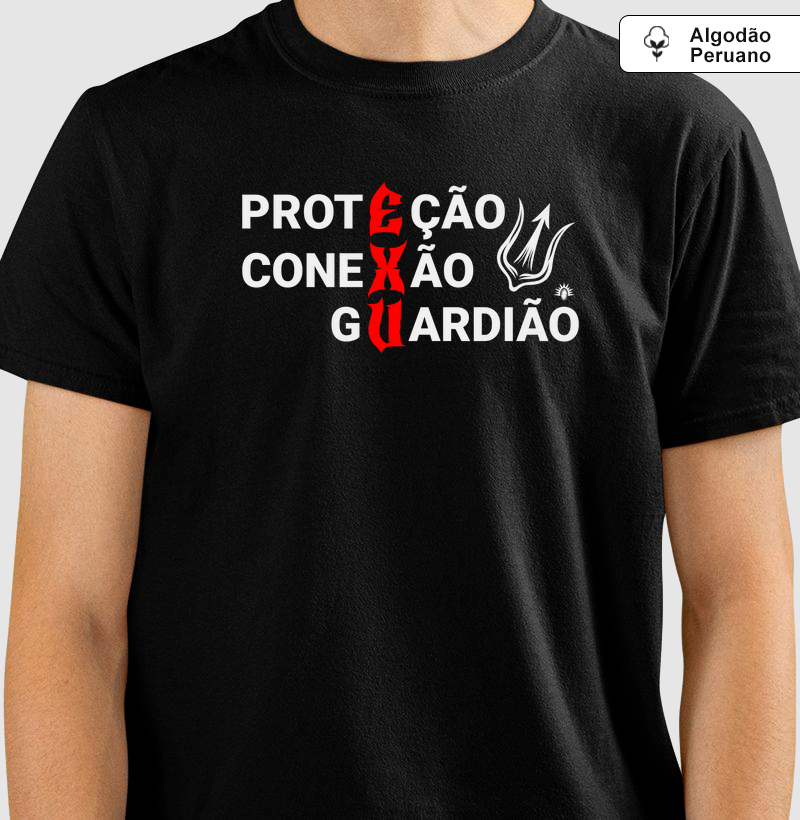 Exu Proteção Conexão Guardião - Algodão Peruano