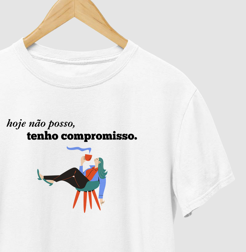 Hoje não posso, tenho compromisso (versão fem)