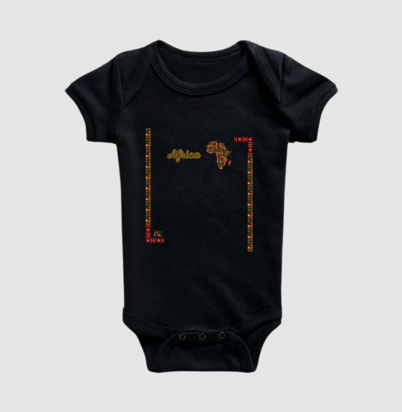 Camiseta Cores da África exclusiva 100% Algodão