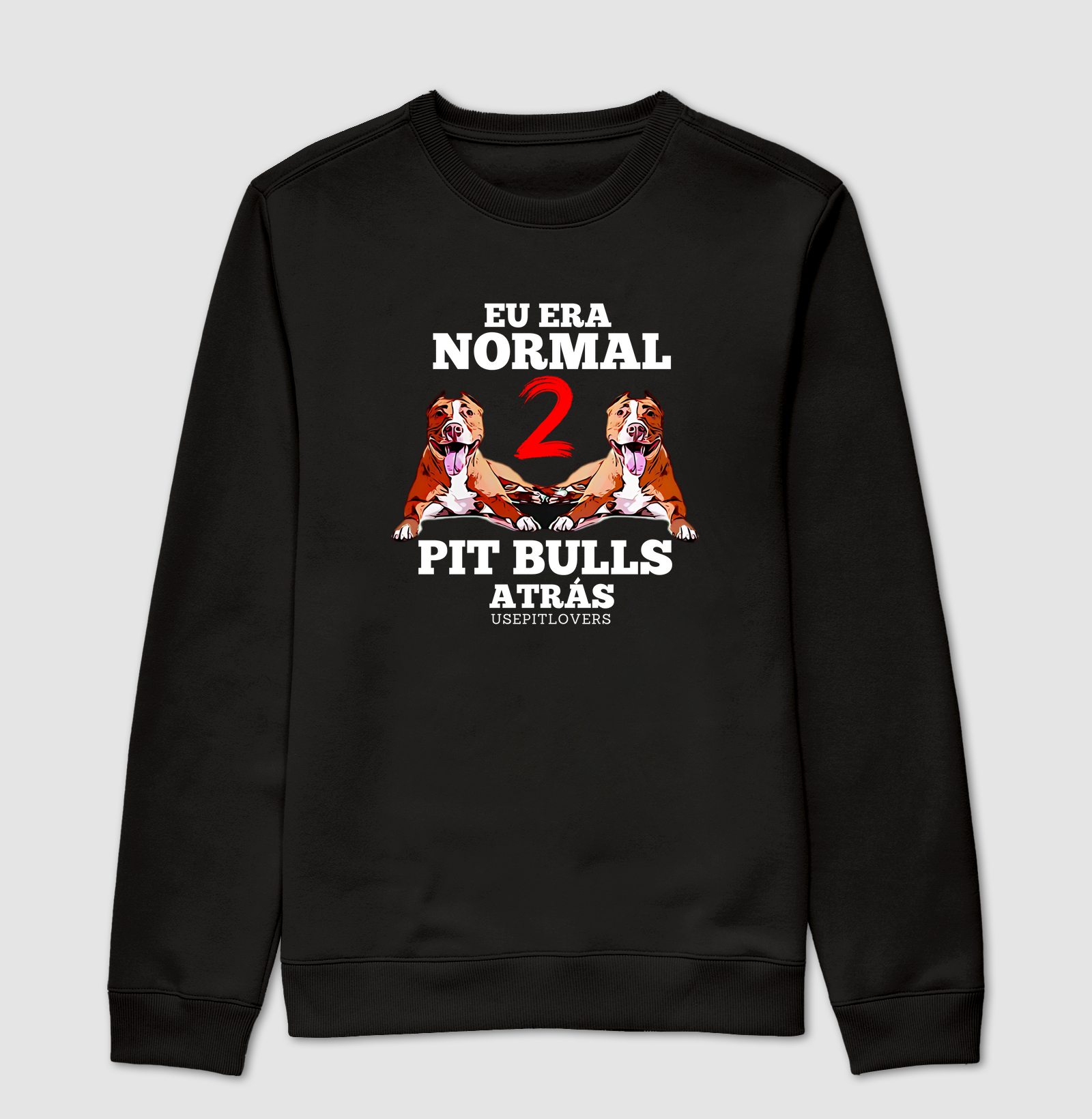 EU ERA NORMAL 2 PIT BULL ATRÁS