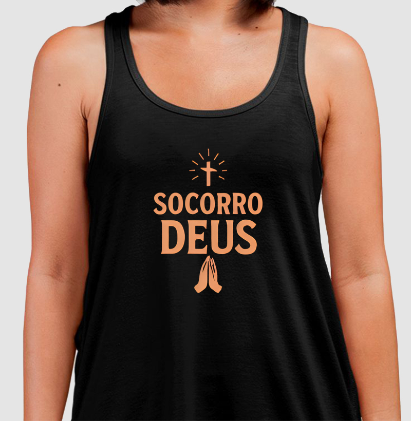 ✨ Camiseta “Socorro Deus”