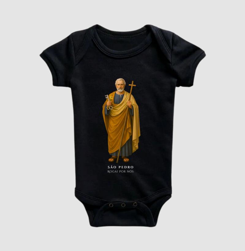 Camiseta Católica - São Pedro, Rogai por nós