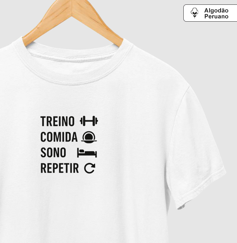 Camiseta Rotina Fitness