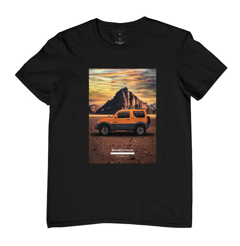 Camiseta Masculina Quadro Jimny 