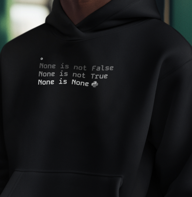 Python None is None