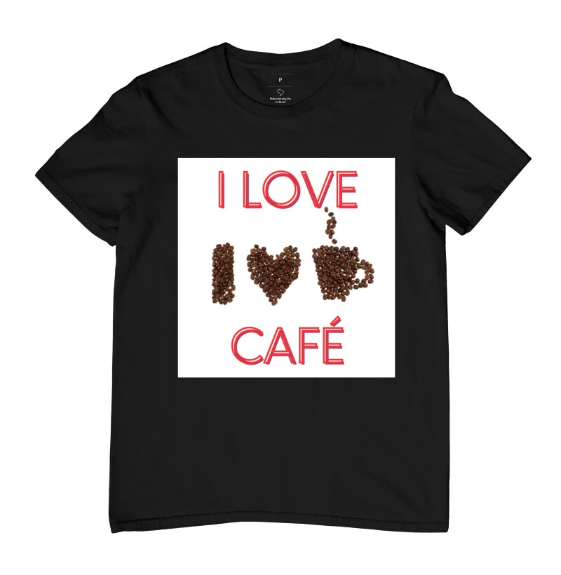 CAMISA I LOVE CAFÉ