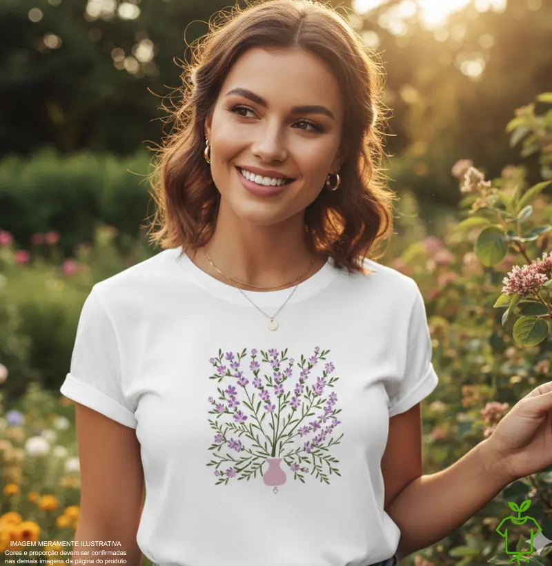 Vaso de lavanda