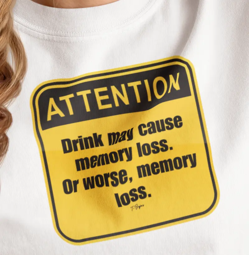 Drink May Cause Memory Loss
