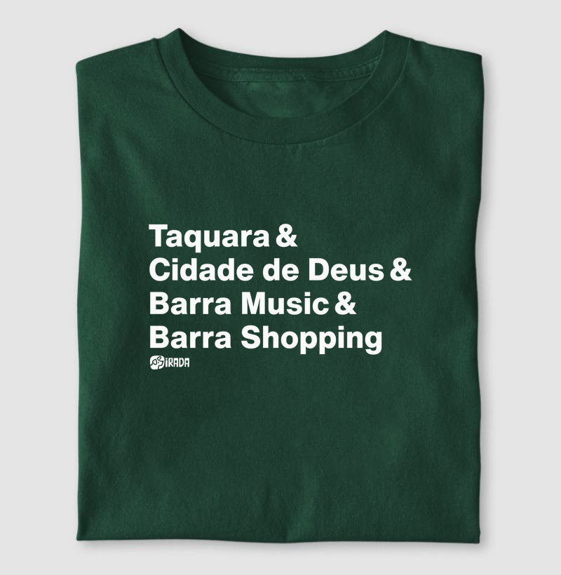 Taquara, Cidade de Deus, Barra Music, Barra Shopping