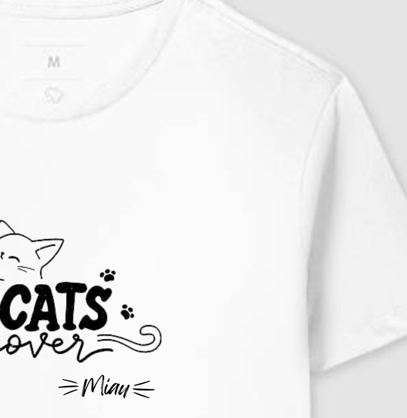 Camiseta Miau Lover cats