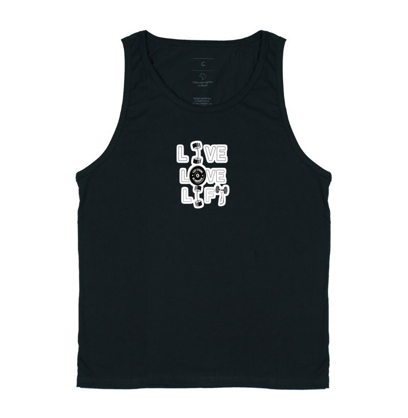 Camiseta Live, Love and Lift
