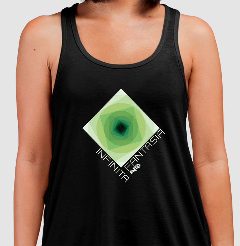 REGATA "INFINITA FANTASIA" / VERDE ESTAMPA MÉDIA