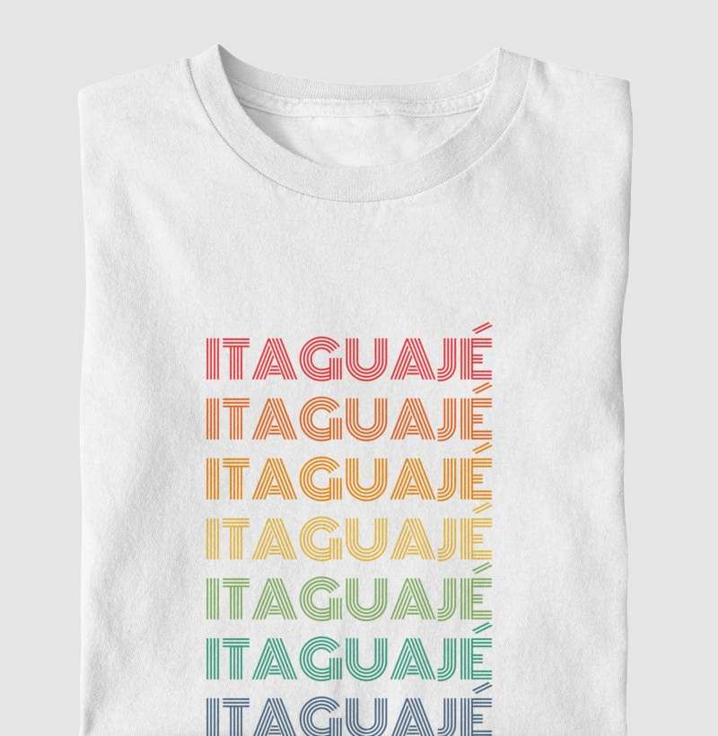 Itaguajé Letreiro Retrô